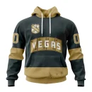 Hoodie NHL Vegas Golden Knights Personalized Heritage Design St2401