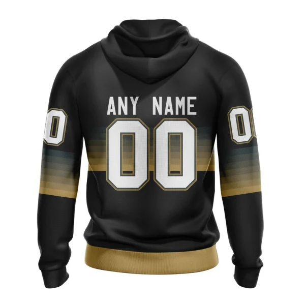 Hoodie NHL Vegas Golden Knights Special Black And Gradient Design St2301 - Image 2