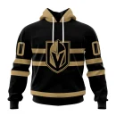 Hoodie NHL Vegas Golden Knights Special Blackout Design St2401