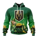 Hoodie NHL Vegas Golden Knights Special Design For St. Patrick's Day St2403