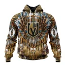 Hoodie NHL Vegas Golden Knights Special Native Costume Design St2201