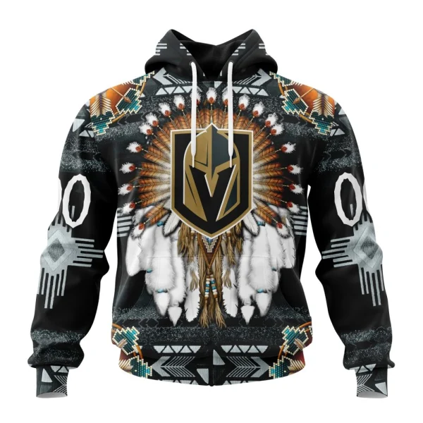 Hoodie NHL Vegas Golden Knights Special Native Costume Design St2202
