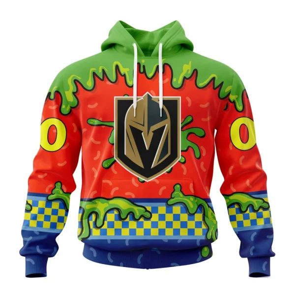 Hoodie NHL Vegas Golden Knights Special Nickelodeon Design St2301
