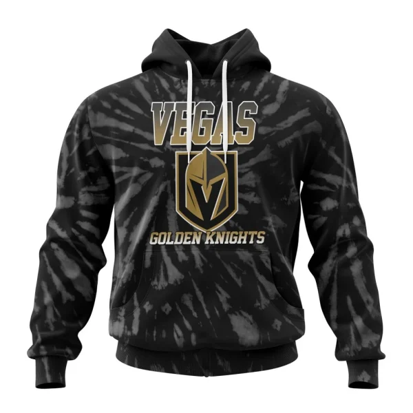 Hoodie NHL Vegas Golden Knights Special Retro Vintage Tie Dye St2201