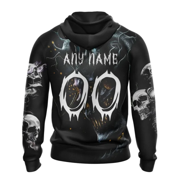 Hoodie NHL Vegas Golden Knights Special Skull Art Design St2301 - Image 2