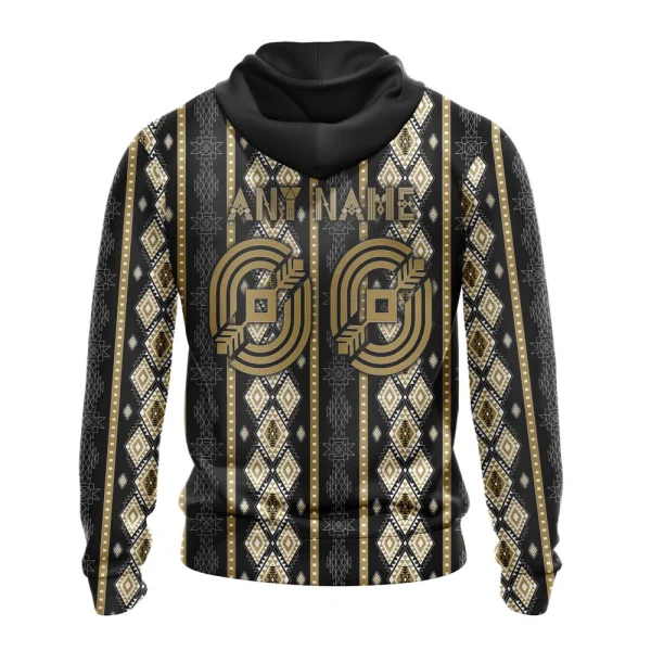 Hoodie NHL Vegas Golden Knights Special Skull Native Design St2301 - Image 2