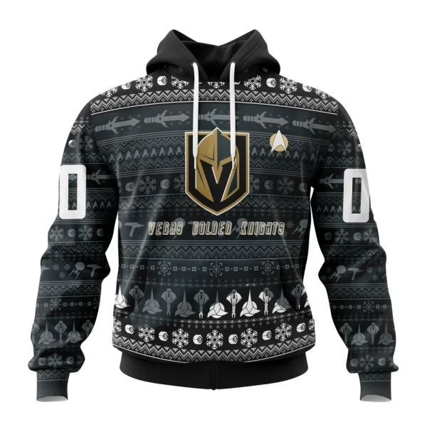 Hoodie NHL Vegas Golden Knights Special Star Trek Design St2201
