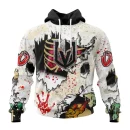 Hoodie NHL Vegas Golden Knights Special Zombie Style For Halloween St2304