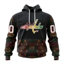Hoodie NHL Washington Capitals Special Design For Black History Month St2401