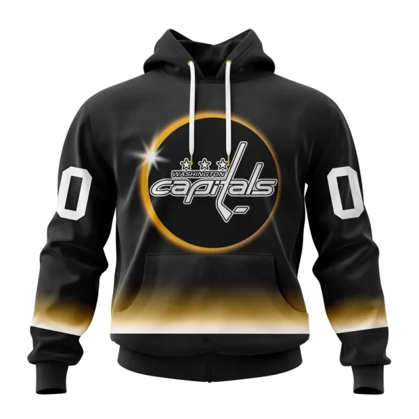 Hoodie NHL Washington Capitals Special Eclipse Design St2401