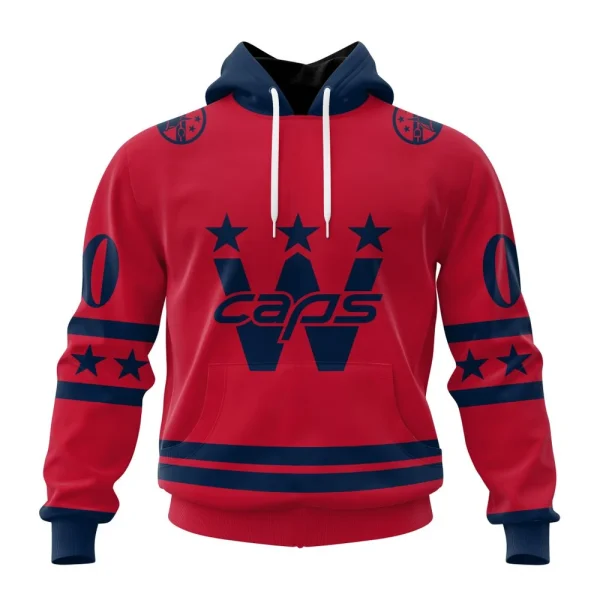 Hoodie NHL Washington Capitals Special Two-Tone Design St2401