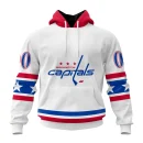 Hoodie NHL Washington Capitals Special Whiteout Design St2401