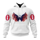 Hoodie NHL Washington Capitals, Specialized Unisex Kits Dia De Muertos