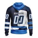 Hoodie NHL Winnipeg Jets Personalize Home Mix Away Kits