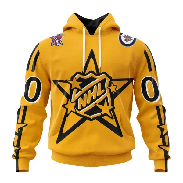 Hoodie NHL Winnipeg Jets Personalized NHL All-Star Game