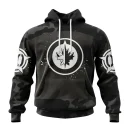 Hoodie NHL Winnipeg Jets Special Black Camo Design For Veterans Day St2304