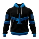 Hoodie NHL Winnipeg Jets Special Blackout Design St2401