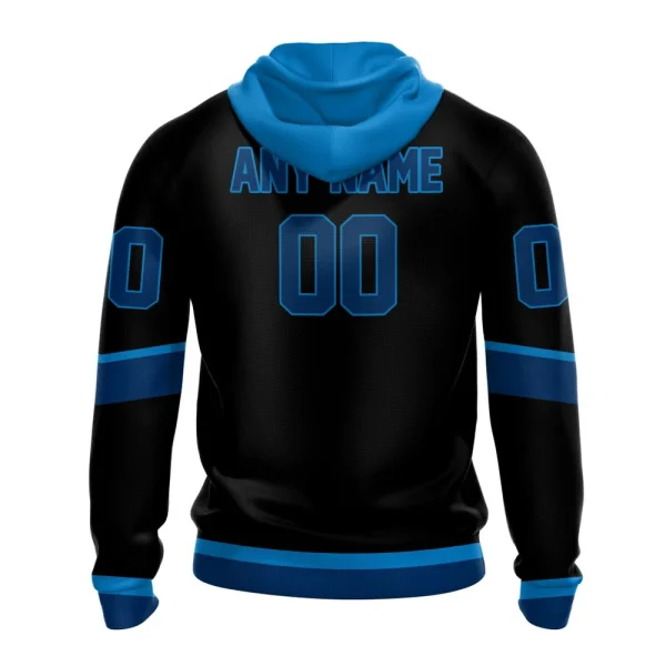 Hoodie NHL Winnipeg Jets Special Blackout Design St2401 - Image 2