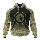 Hoodie NHL Winnipeg Jets Special Camo Design For Remembrance Day St2302