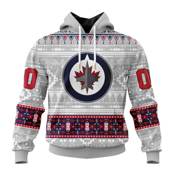 Hoodie NHL Winnipeg Jets Special Native Design St2302