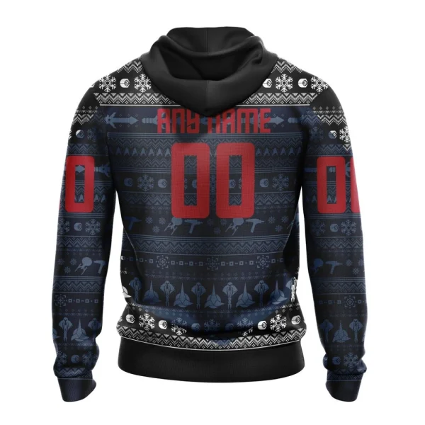 Hoodie NHL Winnipeg Jets Special Star Trek Design St2201 - Image 2