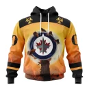 Hoodie NHL Winnipeg Jets Special Zombie Design For Halloween St2305