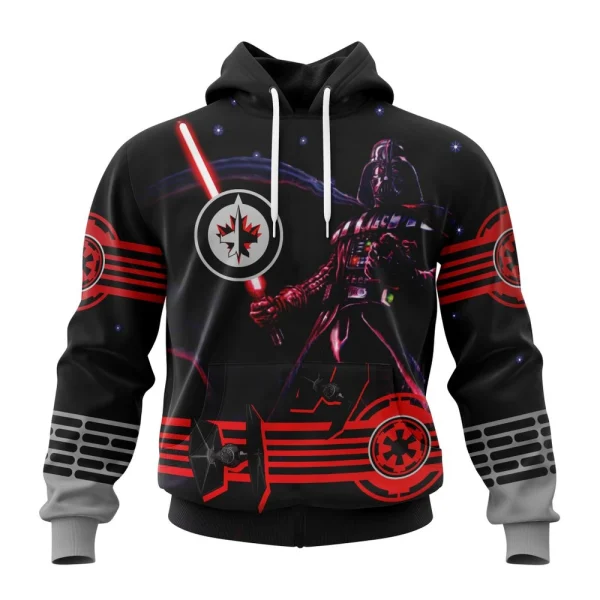 Hoodie NHL Winnipeg Jets, Specialized Starwar Darth Vader Version Jersey