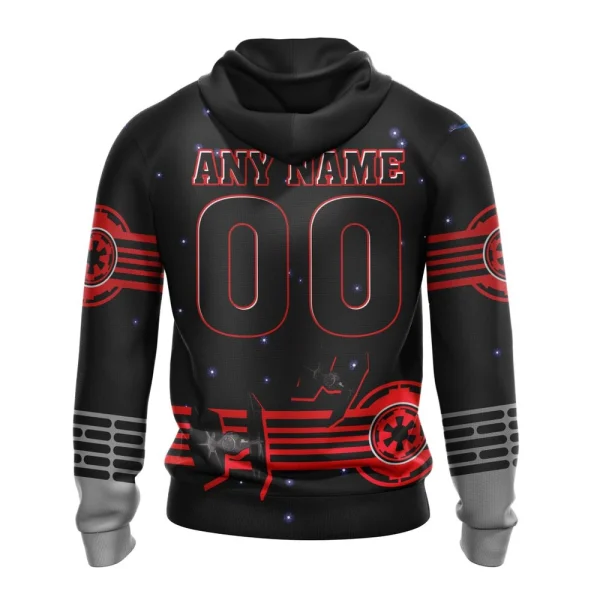 Hoodie NHL Winnipeg Jets, Specialized Starwar Darth Vader Version Jersey - Image 2
