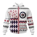 Hoodie NHL Winnipeg Jets, Specialized Unisex Christmas Is Coming V01