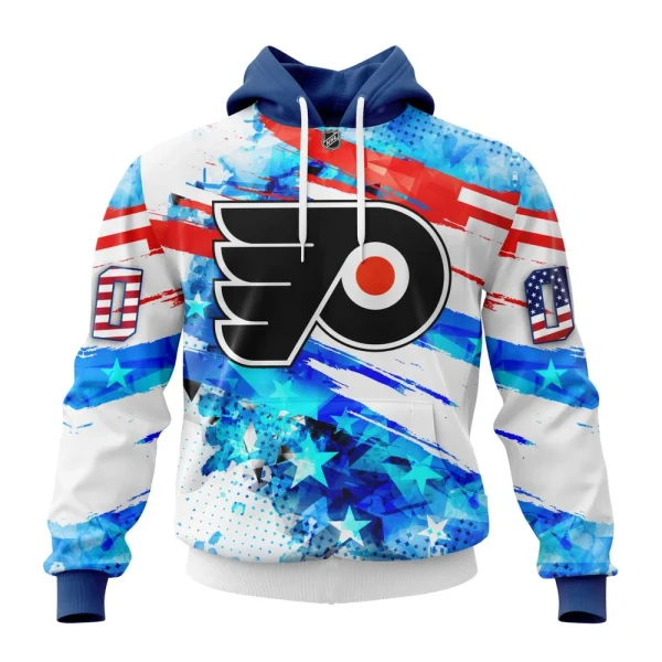 Hoodie Philadelphia Flyers, Special Concept For Independence Day St2201