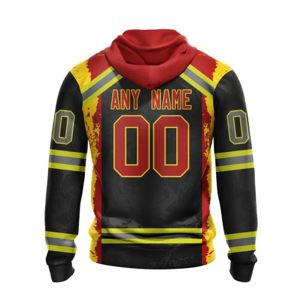 Hoodie Pittsburgh Penguins, Honnor Firefighter V0322 - Image 2