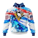 Hoodie Pittsburgh Penguins, Special Concept For Independence Day St2201