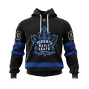 Hoodie Toronto Maple Leafs Premier Reversible Black