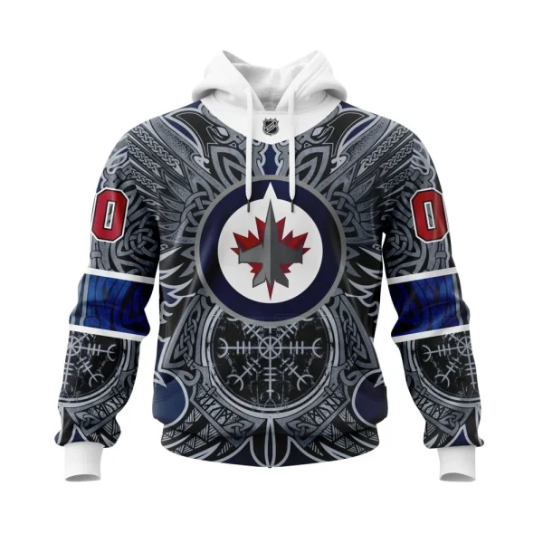 Hoodie Winnipeg Jets , Specialized Norse Viking Symbols St2201