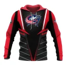 NHL Columbus Blue Jackets Exclusive All Over Prints L041124A01CBJHD