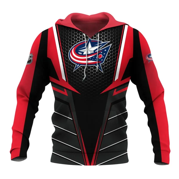 NHL Columbus Blue Jackets Exclusive All Over Prints L041124A01CBJHD - Image 2