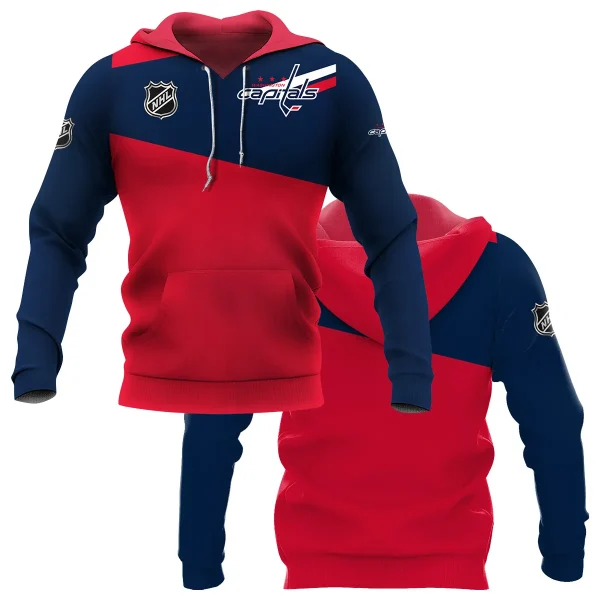 NHL Washington Capitals Exclusive All Over Prints L041124WJ02WCHD