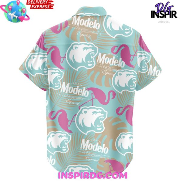 Hershey Bears Corona Modelo Special Hawaiian Shirt - Image 3