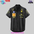 Scuderia Ferrari HP Italian GP 2024 Black Hawaiian Shirt
