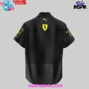 Scuderia Ferrari Italian GP 2024 Black Hawaiian Shirt