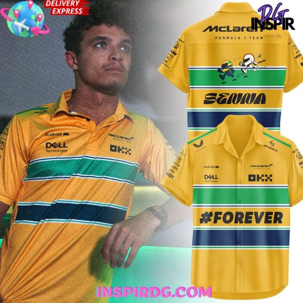 McLaren Formula 1 Ayrton Senna Hawaiian Shirt