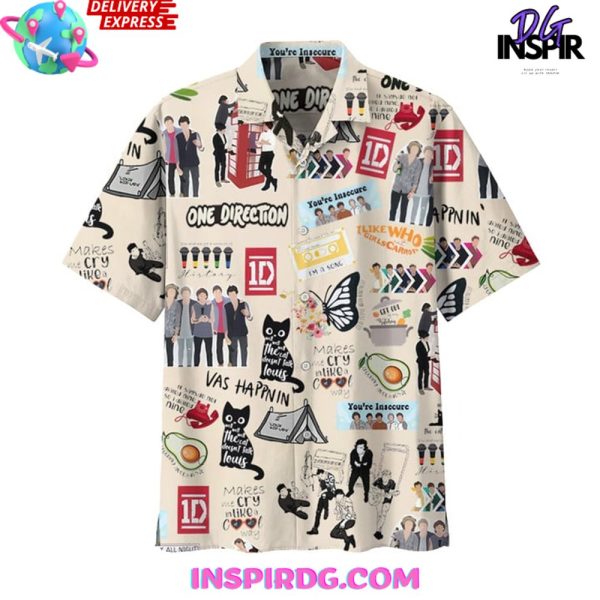One Direction Pop Band Limited Edition Hawaiian Shirt - Image 3
