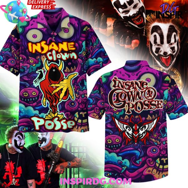 Insane Clown Posse Colorful Limited Edition Hawaiian Shirt