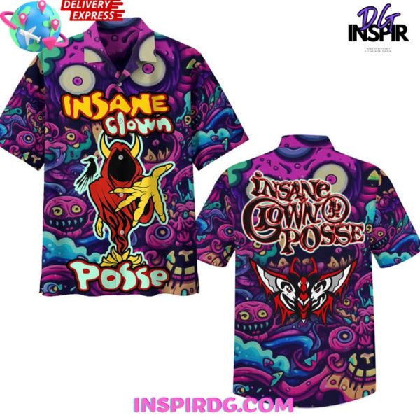 Insane Clown Posse Colorful Limited Edition Hawaiian Shirt - Image 2