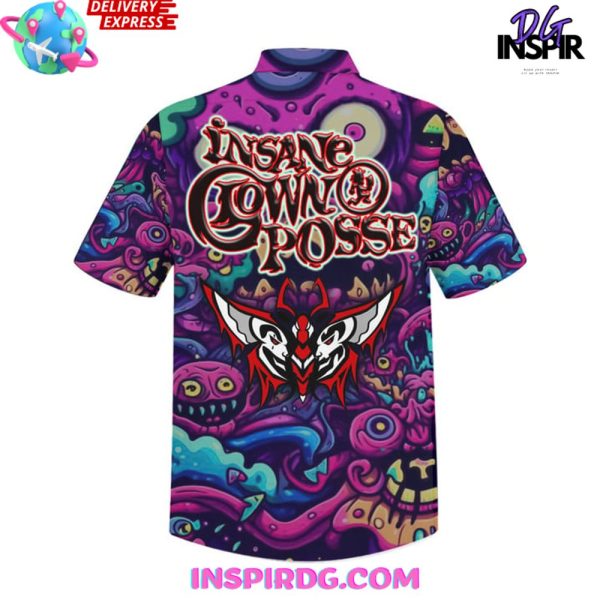 Insane Clown Posse Colorful Limited Edition Hawaiian Shirt - Image 4