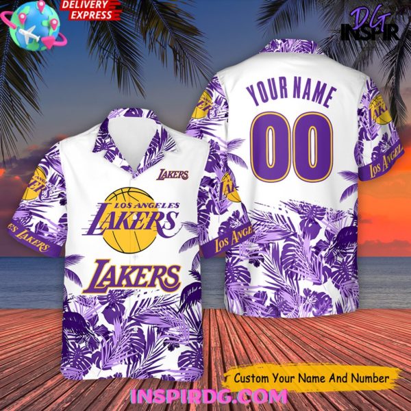 Los Angeles Lakers National Basketball Champions Hawaiian Shirt