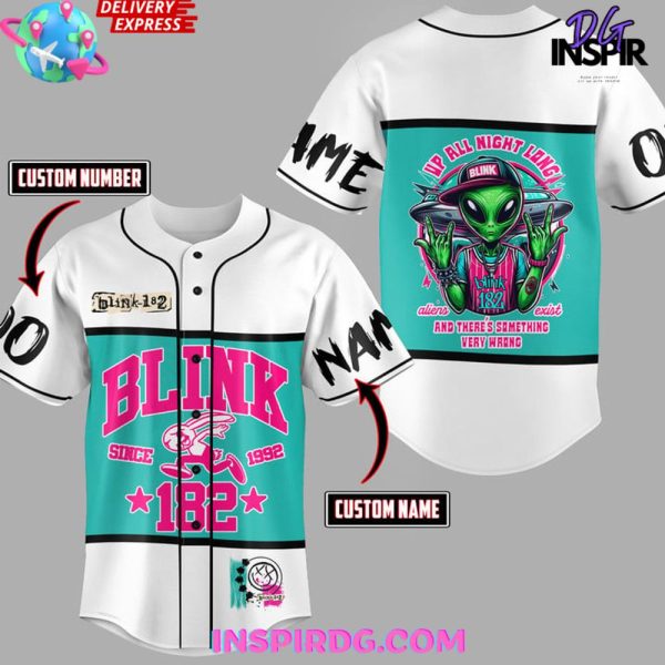 Blink182 Aliens Exist Hawaiian Shirt