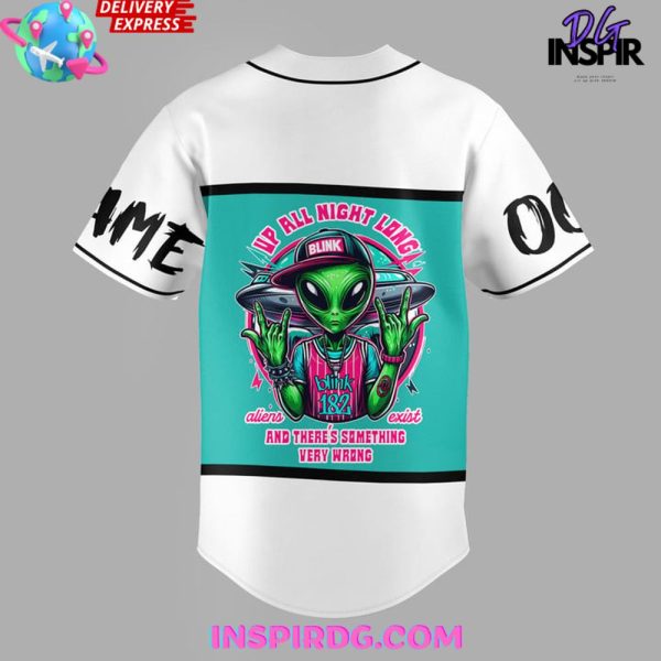 Blink182 Aliens Exist Hawaiian Shirt - Image 3