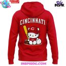 Hello Kitty x Cincinnati Reds Edition Hoodie