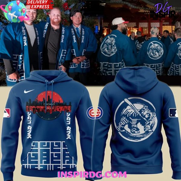 Chicago Cubs Tokyo Series Special MLB Hoodie